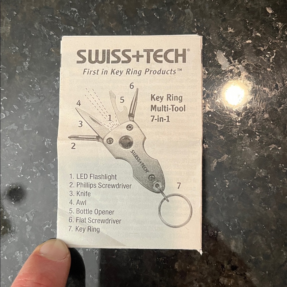 Swiss Tech Silver Pocket Multi-Tool - Picture 7 of 8